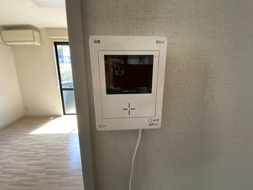 テレビ付きモニターフォン