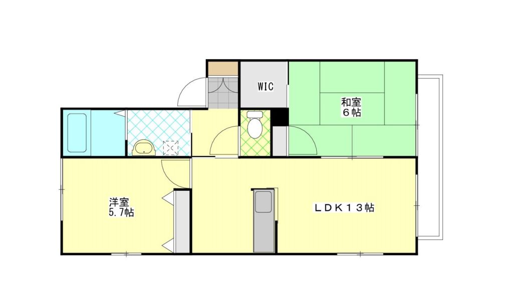 コモドハウス202　間取