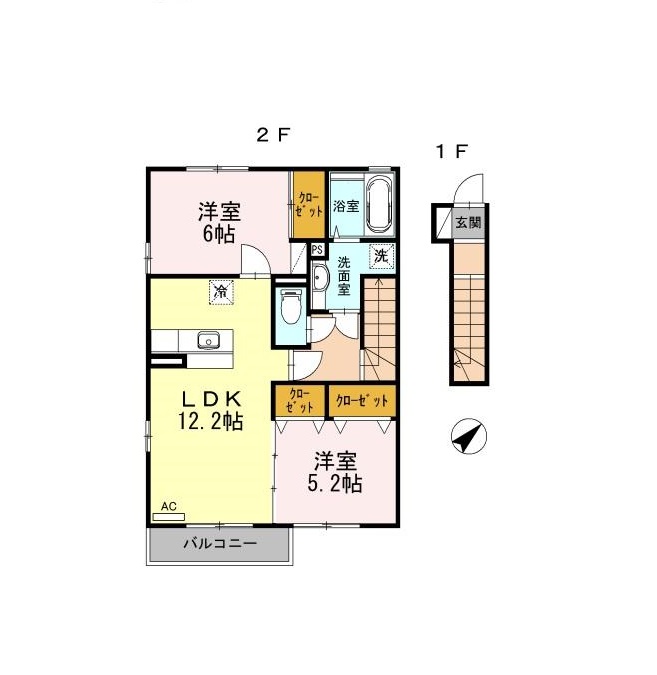 リオグランデ204　間取