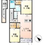 アプリーレ宮内202間取