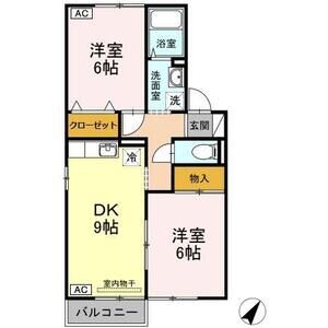 セジュール宮島205 間取