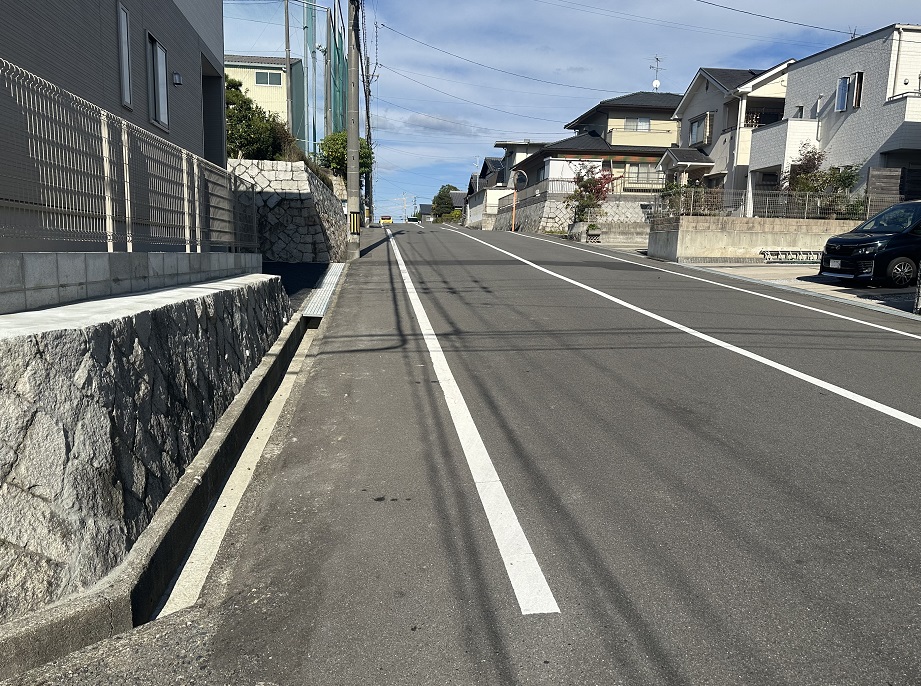 前面道路