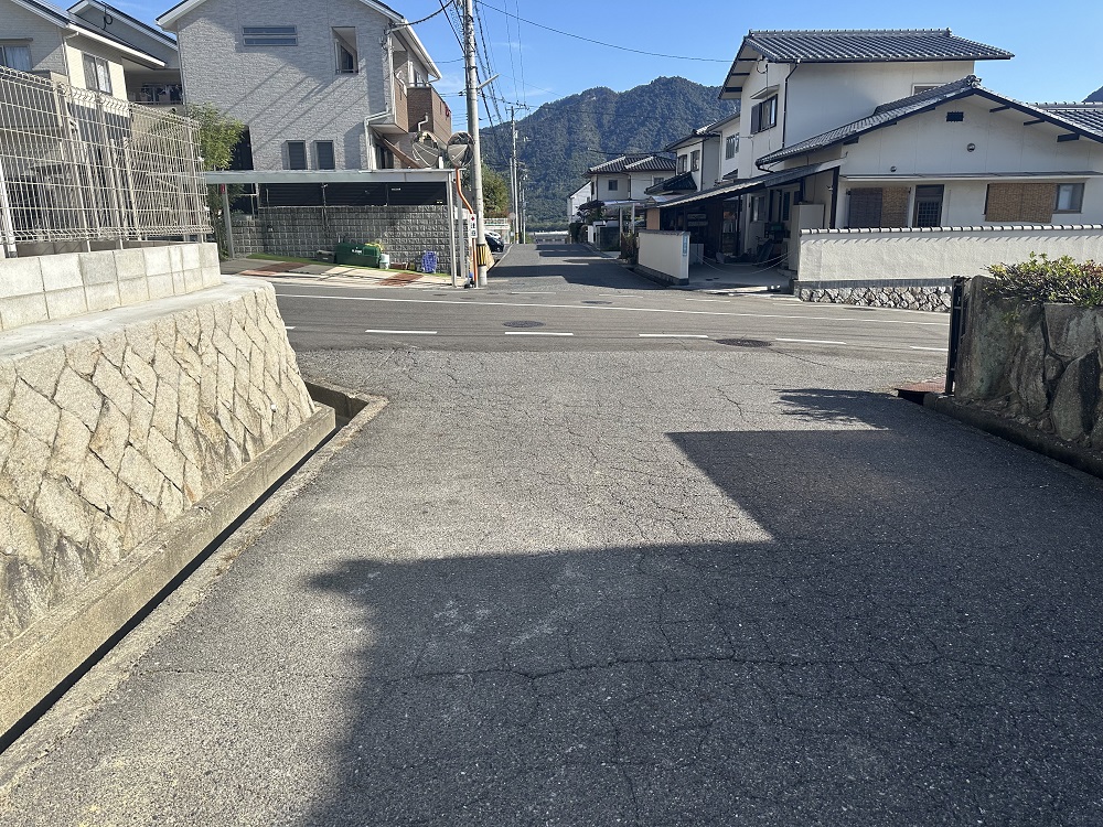 前面道路