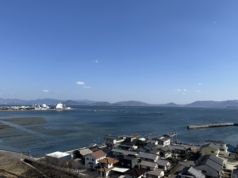 瀬戸内海一望