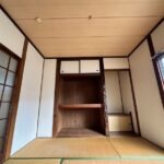 襖は張替のため、外しています。