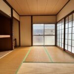 襖は張替のため、外しています。