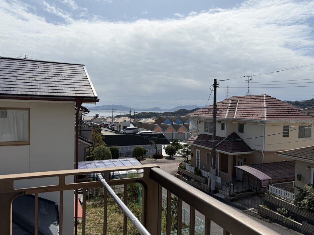 バルコニーからの眺望